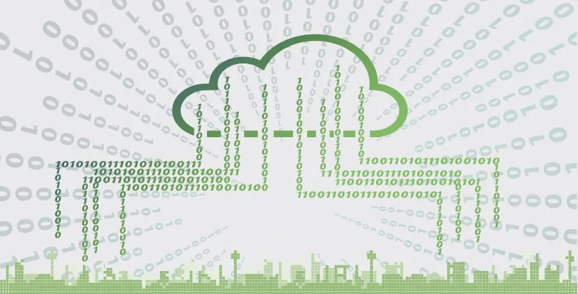 Visualisierte Datenstroeme im Cloud-Computing